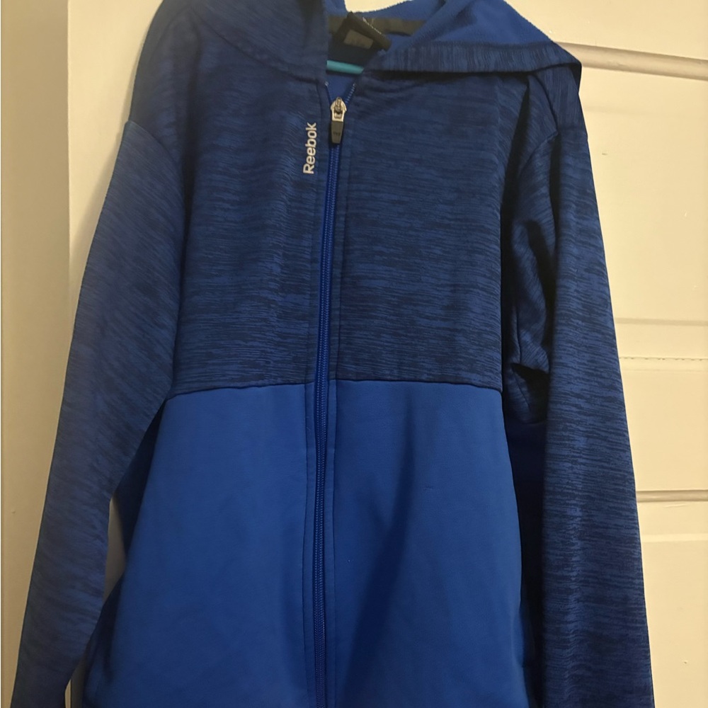 Reebok Two-Tone Blue Hoodie